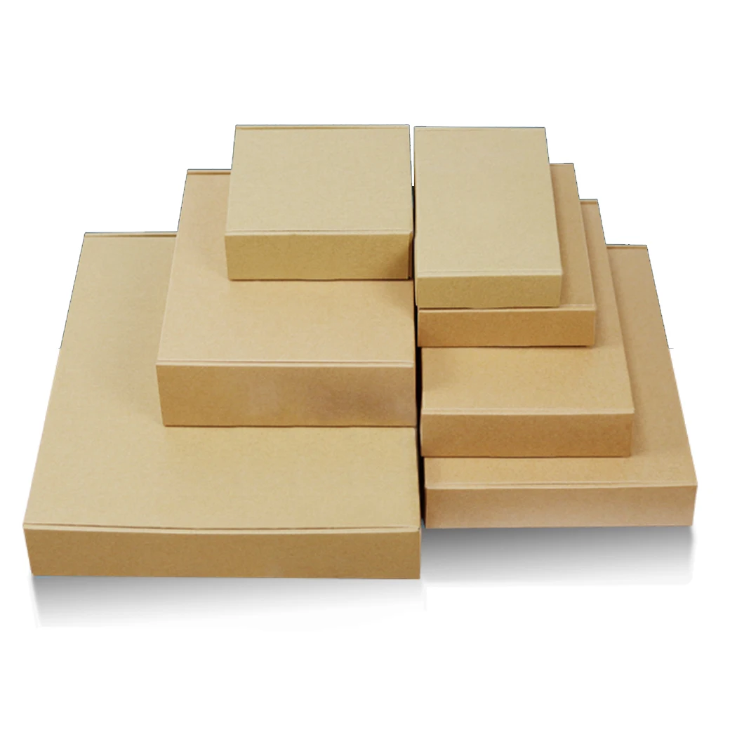 Custom Logo Mailer Paper Packing Box Wholesale Color Recycled Corrugated Kraft Brown Shipping Paper Mailing Box