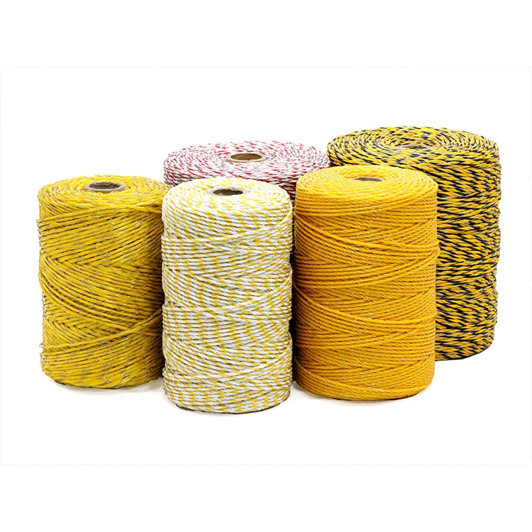 2.5mm 24-Strands Poly Electric Fence Wire UV-Finished PE Frame for Ranch Horse Driveway Gates & Rail Fencing