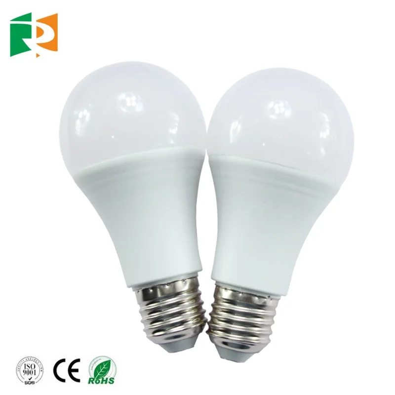 High Transmittance PC Cover E27 9W AC110-265V Microwave Radar Motion Sensor Light White LED Lamp Bulb