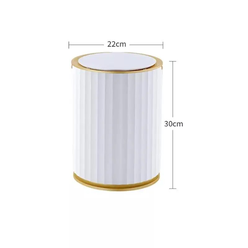 8L Plastic Smart Sensor Bin Bathroom Touchless Dustbin Automatic Sensor Bin Trash Can with Sensor