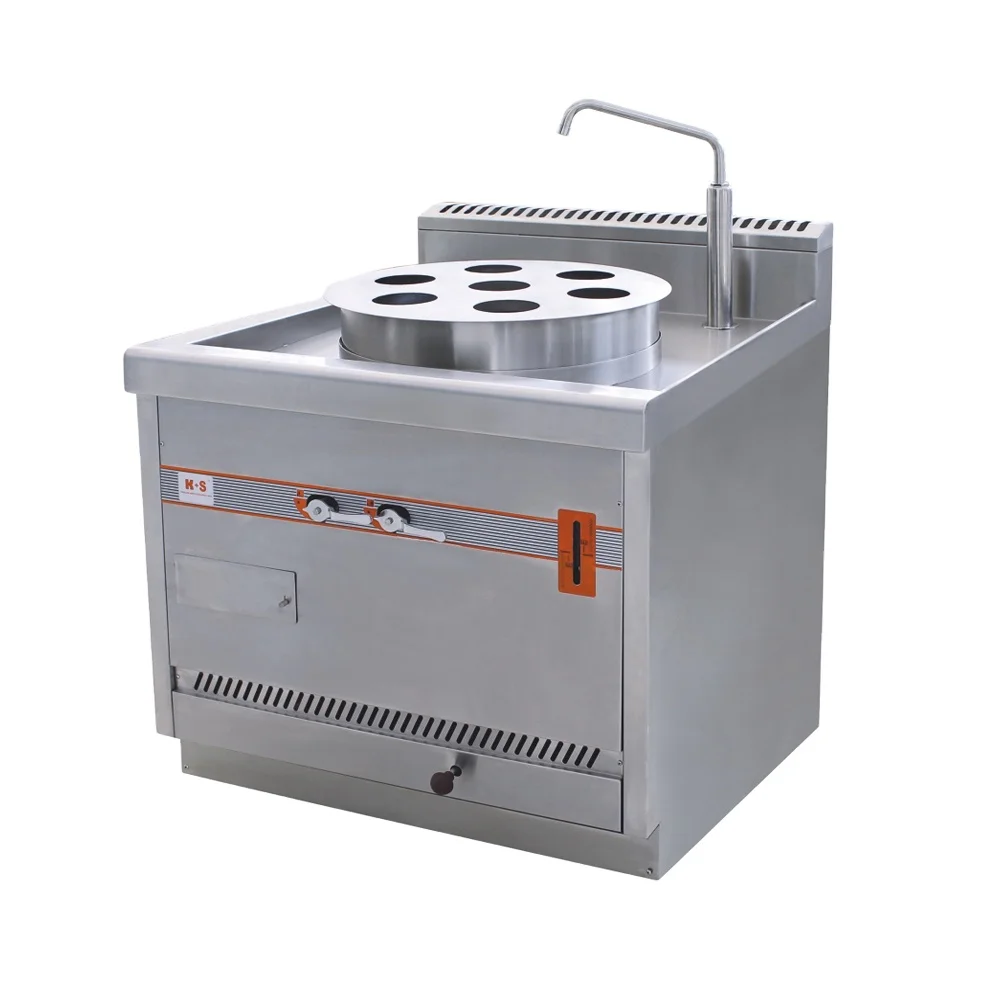 Commercial Stainless Steel Kitchen Equipment Steam Gas Style Dim Sum Steamers