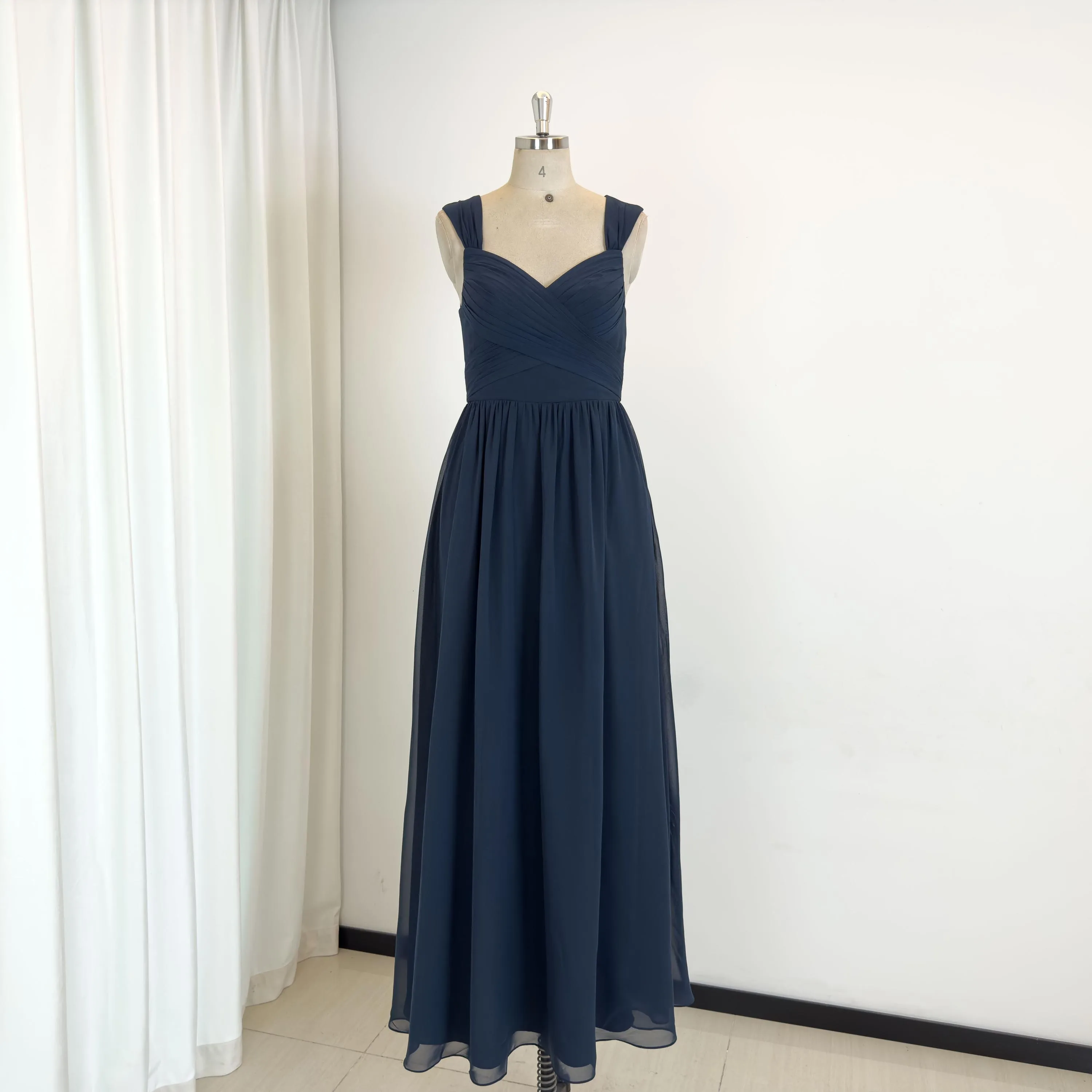 TEENYEE Special Design Heart-Shape Backless Gown Gala Long Dress Party Women Bridesmaid Dresses for wedding