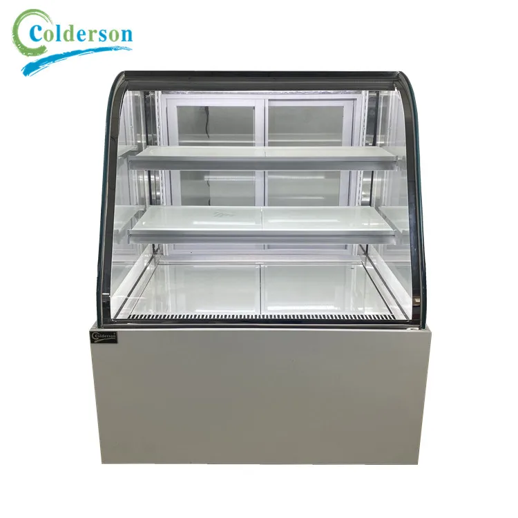 CDS-3SH-1800 arcade Cake Showcase 810L arc cabinet CE supermarket cake cabinet freezer cooler display refrigerator