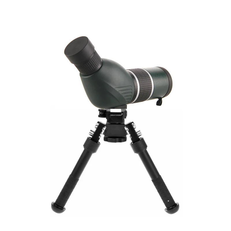 360 Degree Revolve Retractable V8 Connection Tripod Supporting Stand With QD Mount For Spotting Scope and Camera