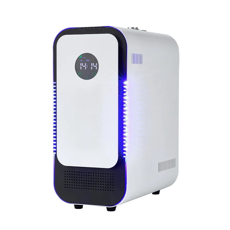 Manufacturer wholesales intelligent control vertical  cold fog fan entertainment fragrance area diffuser