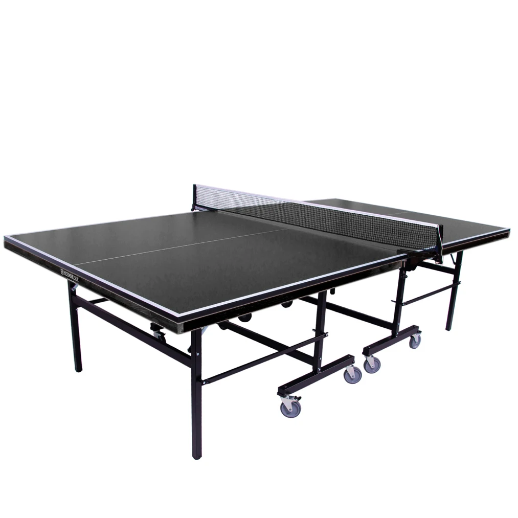 
Modern cheap indoor movable foldable table tennis table pingpong table with wheel for sale 