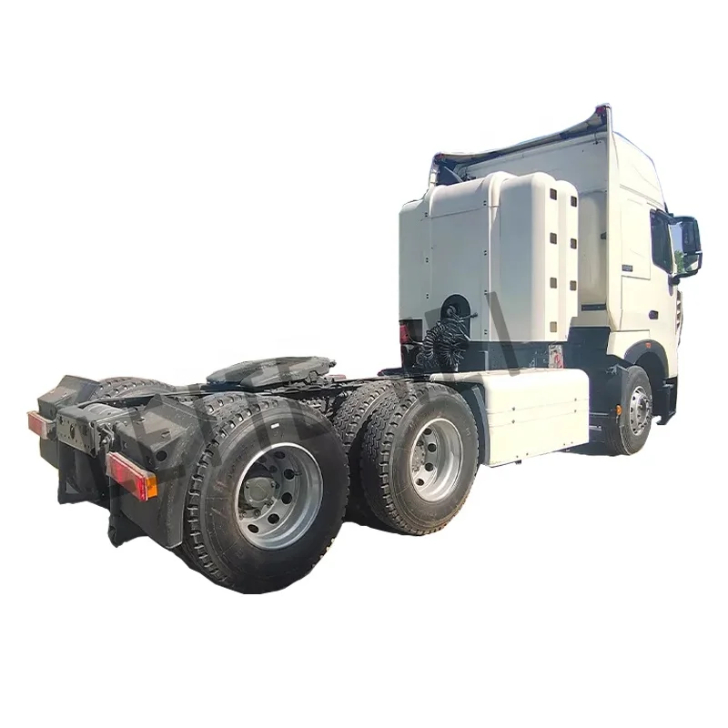 Used Sinotruk HOWO T7h 430HP 440HP Natural Gas Heavy Truck 6*4 CNG Tractor truck for Sale