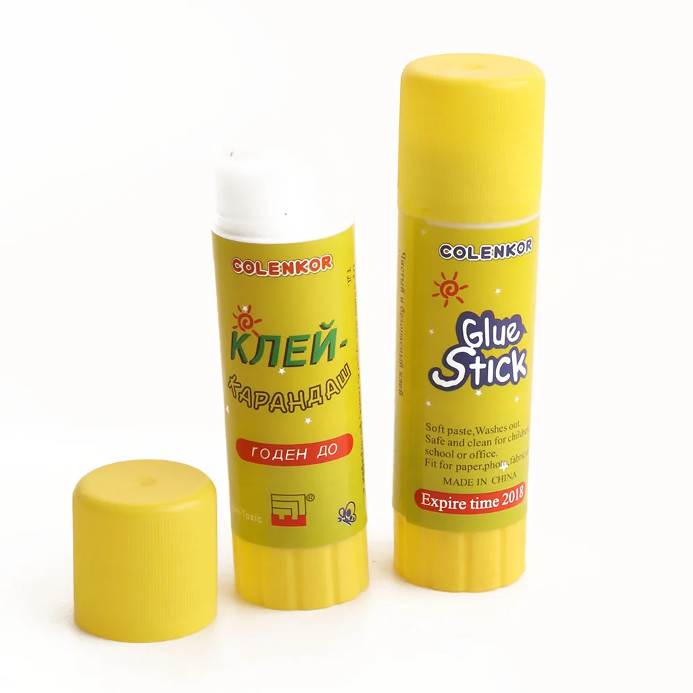 
Glue stick with white glue mixed packaging for student and children 