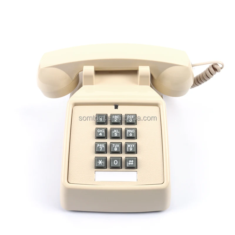 OEM ODM Factory Direct Wholesale Cheapest Phone Antique Corded Telephone Home Office Hotel Telephone