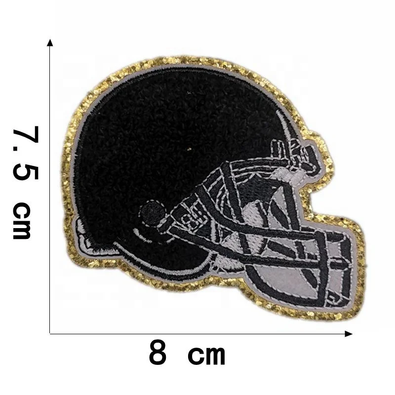 New NFL Embroidery Patches NFL Chenille Patches Football  Iron on Sew on Embroidered NFL Patches