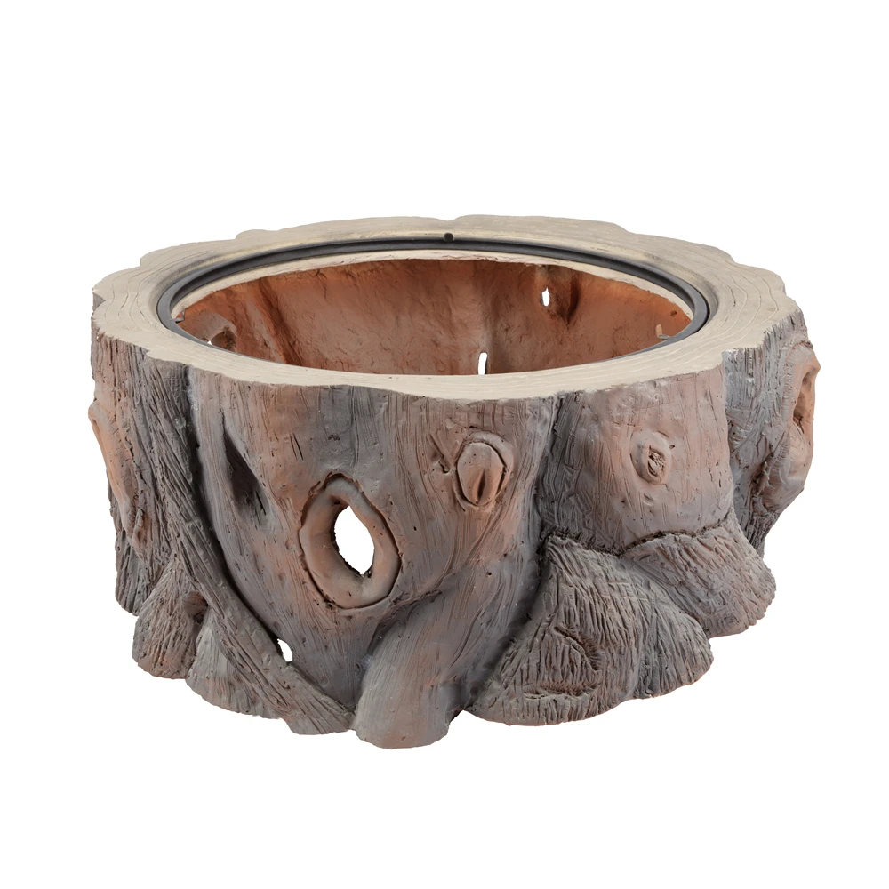 
Yuelong Magnesium Oxide Magnesia Charcoal Fireplace Circular Ceramic Fire Pit 