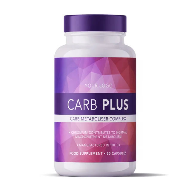 
 Keto Pro Carb Plus здоровая пищевая добавка, витамины, круглая бутылка премиум-класса, частная торговая марка, питание, оптовая продажа диетических добавок  