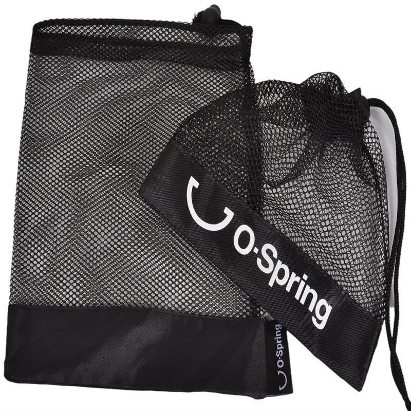 Customize Nylon Mesh Laundry Washing Bags Storage Nylon black Mesh Nylon Mesh Bag with Sliding Drawstring