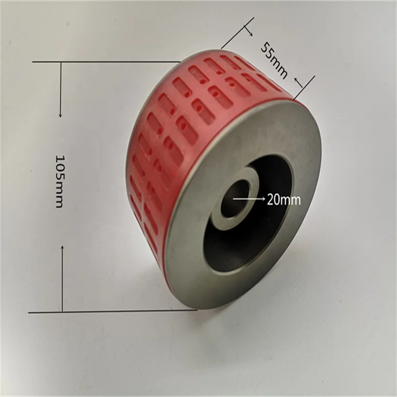 MBO Folding Machine Suction Wheel 105*55*20MM Suction Wheel For MBO Folding Machine Spare Parts