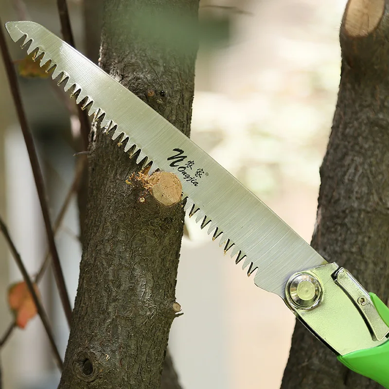 Mini garden folding saw outdoor fruit tree pocket pruning saw orchard repair household gardening hand saw Pocket Saw