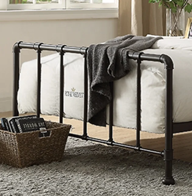 bedroom furniture sale iron bed metal black bed frame