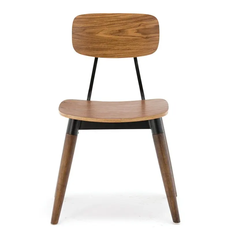 American Model Restaurant Furniture Coffee Shop Chairs Wooden Legs Copine Chair