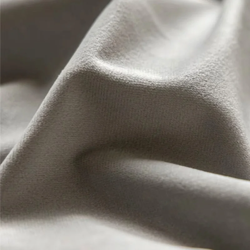 Wholesale Home Decor 100 Polyester Knitted Holland Velvet Upholstery Fabrics For Curtains Furniture
