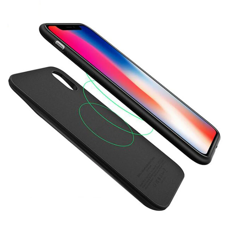 2019 новый дизайн, Задний зажим, Мобильный Внешний аккумулятор, беспроводной магнитный внешний аккумулятор для Iphone X/XS/8/8 Plus