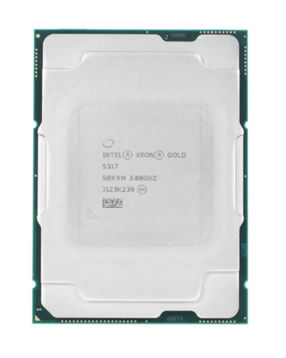 Совершенно новый процессор Intel Xeon Gold 5317, 12 ядер, 3,00 ГГц, ЦП 5317