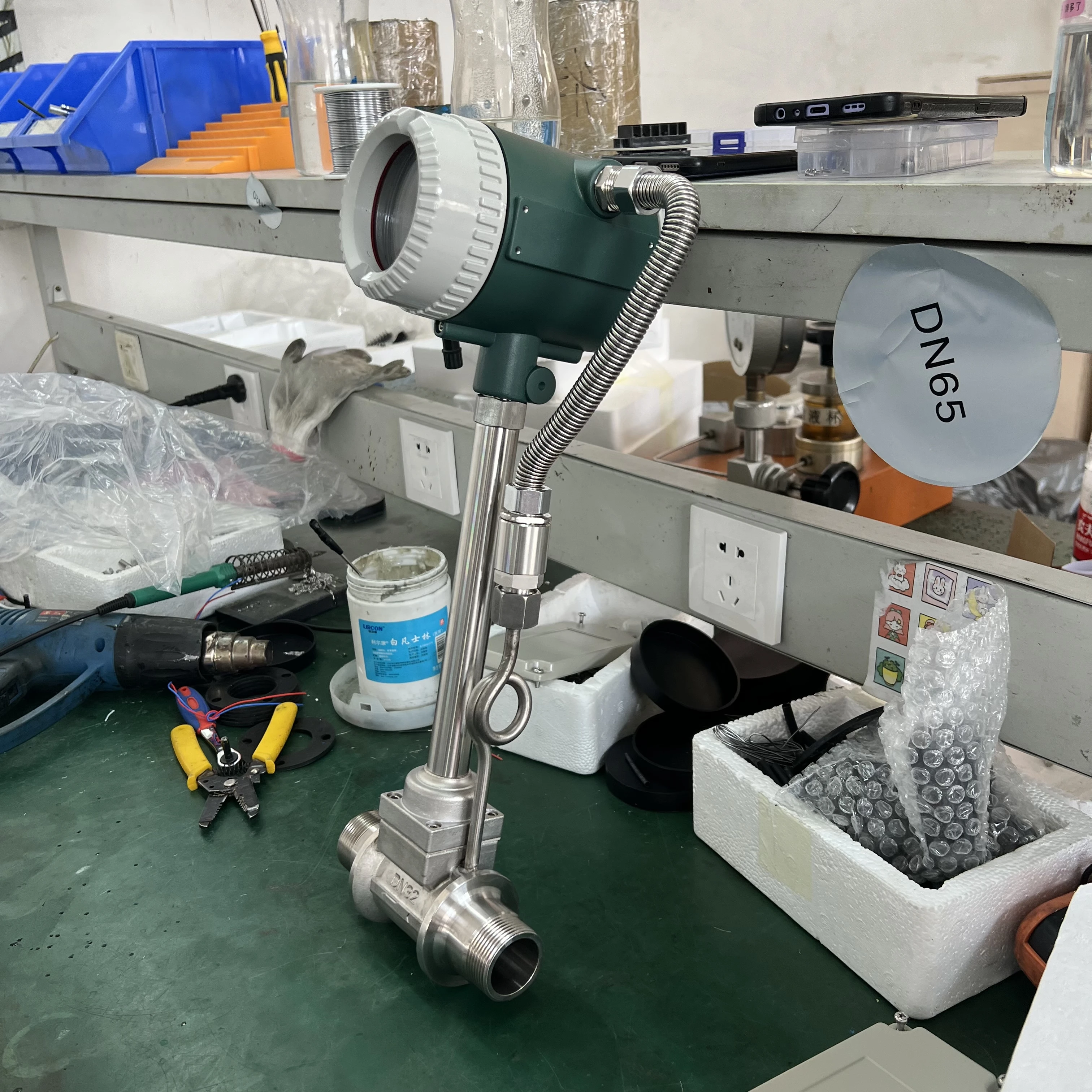 Methane Gas High Accuracy DN150 Steam Vortex Flowmeter