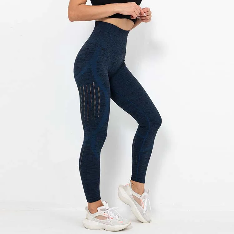 
Gym Hip Fitness Good Fit Pants Elastic Tight Yoga Pants Leggings Quick Dry Sweat Absorbent Breathable Sports Trousers 