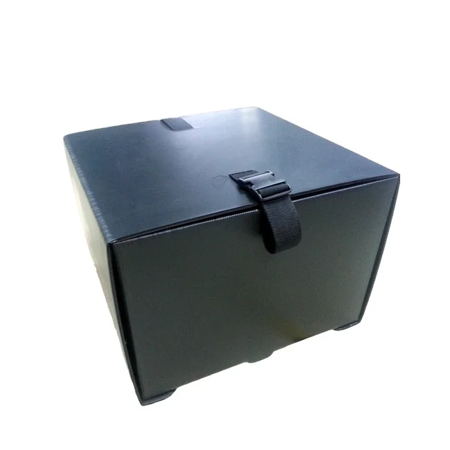 Пластиковая верхняя коробка Correx, верхняя коробка, задняя коробка для мотоцикла, гофрированная пластиковая коробка для доставки пищи для скутера