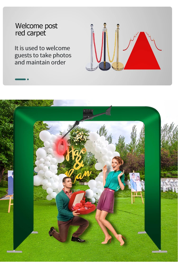 photo booth factory lcd 360 photobooth overhead video spinner support phone