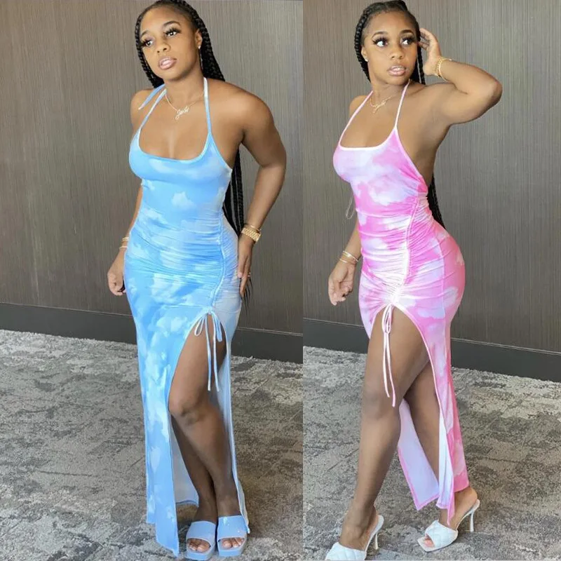 
2021 spring summer women bodycon club dresses sleeveless 2 two piece skirt ladies sexy night club outfit summer clothes dresses 