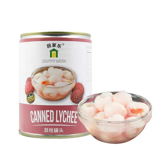 Manufactures Bulk Wholesale easy open food can fresh Chinese fruit Canned Longan