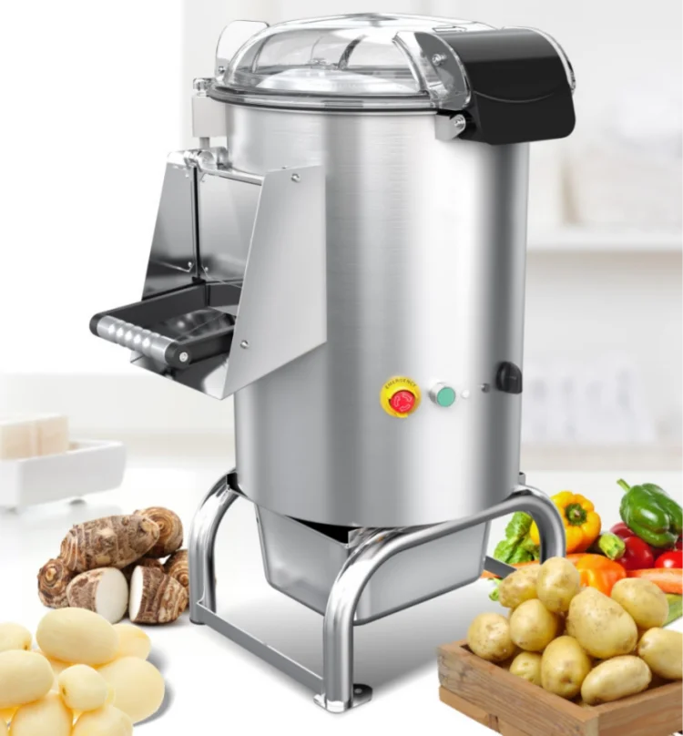 Electric French Fries Potato Peeler And Slicer Machine