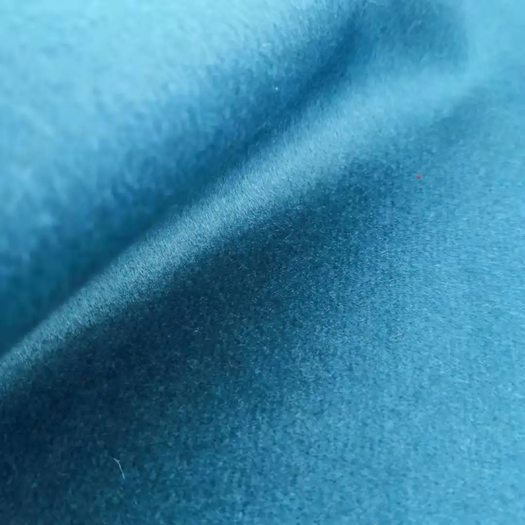 Italy  High Quarltiy Fabric 100%Cashmere Fabric for Winter Women Coat Customized Warm Touch Plain