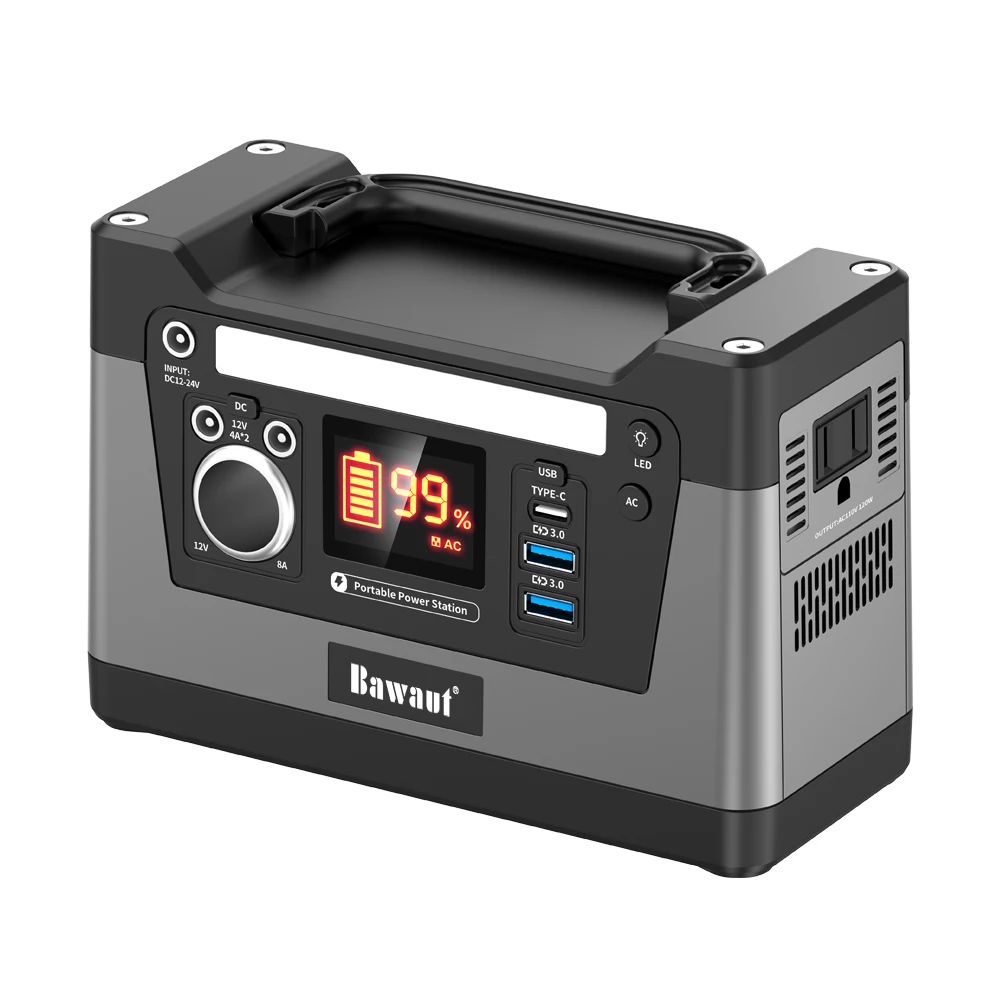 Small Portable Battery 120W 110V 37500mAh For Camping Car Caravan Lithium Rechargeable