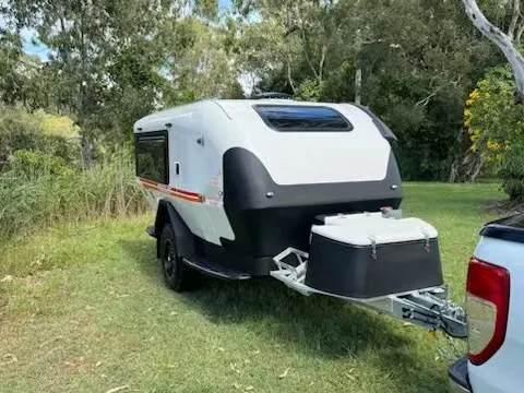 Lightweight Mini Aluminium Outdoor Camping Motorhomes for Travel with Tent Use As Truck Camper or Trailer