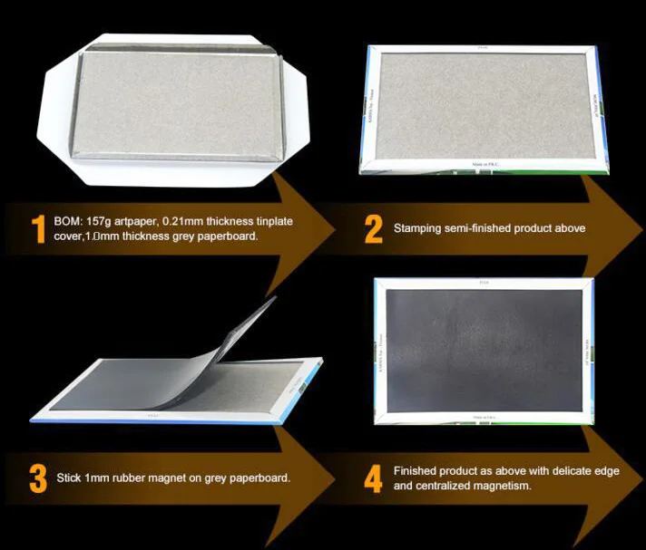 Bulk Personalized with Photo and Text Tin Magnet Materials Blank Components Wedding Magnets