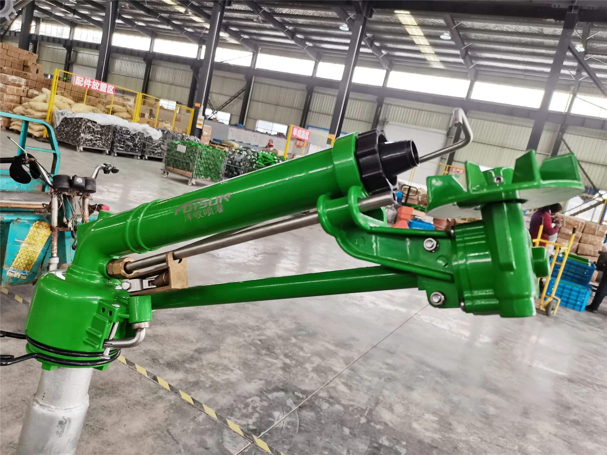 FSW40 large turbo vortex sprinkler gun Rotatable agricultural irrigation industrial rain gun sprinkler irrigation system