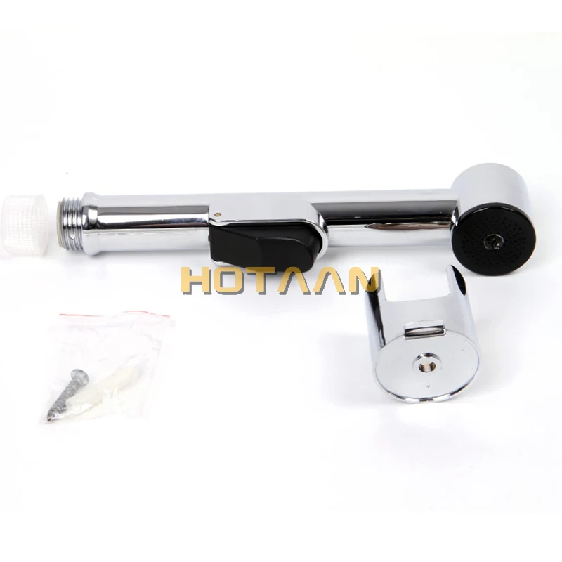 Handheld Gold Plated Toilet Bidet Sprayer ABS Hand Bidet Faucet for Bathroom Hand Sprayer Shower Head Self Cleaning