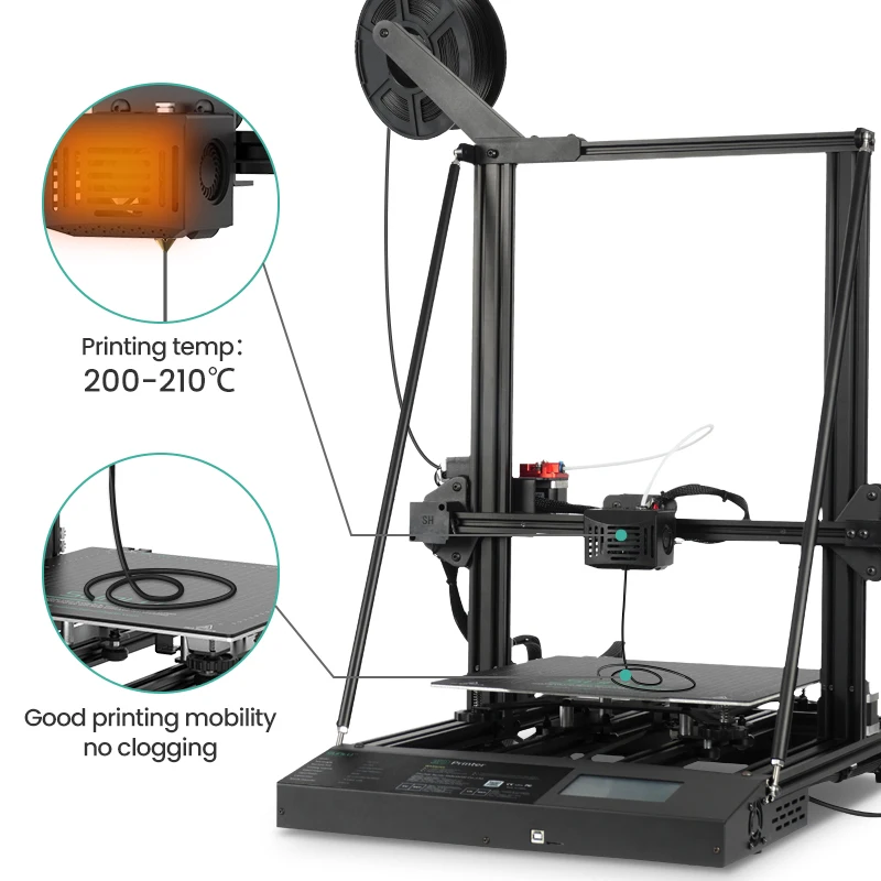 China 1.75 3mm 3d printer filament uhmwpe 3d printer filament for 3d printing filaments