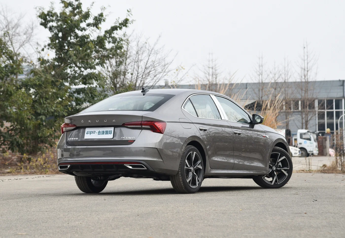 Skoda Octavia 2024 новый компактный автомобиль бензиновые автомобили VWskoda левое рулевое управление автоматическая коробка передач R18 5-местный