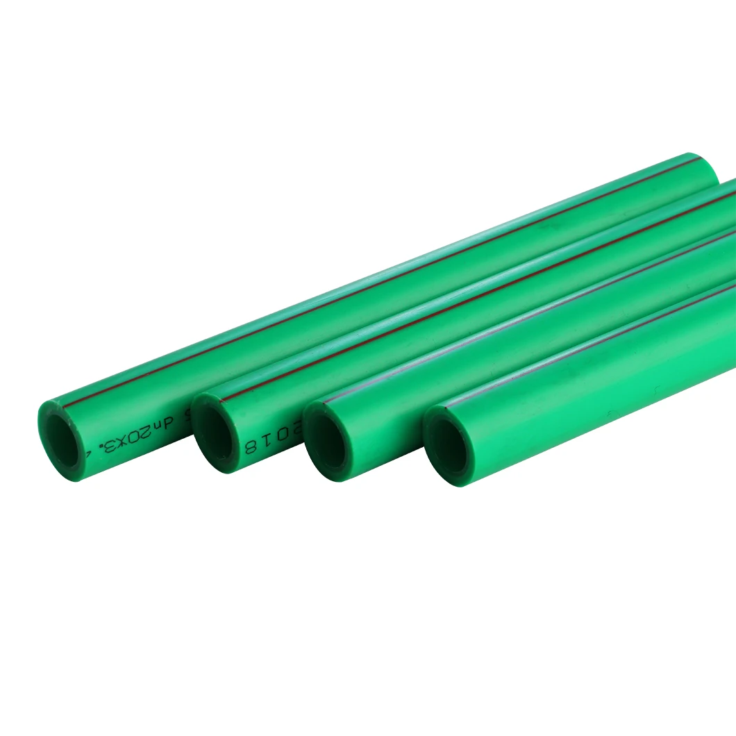 Green Hot Cold Water Tube  ppr Pipe PN16 For Water Delivery  Free Sample PPR Pipe Polypropylene