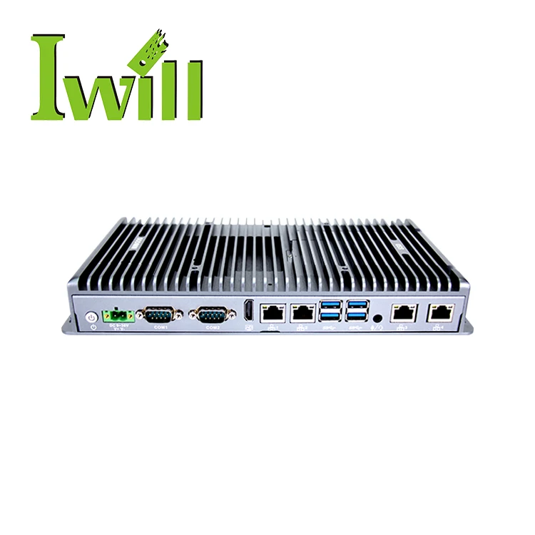 Embedded pc i7 8565U ddr4 ram wall mounted fanless industrial pc ubuntu pc motherboard