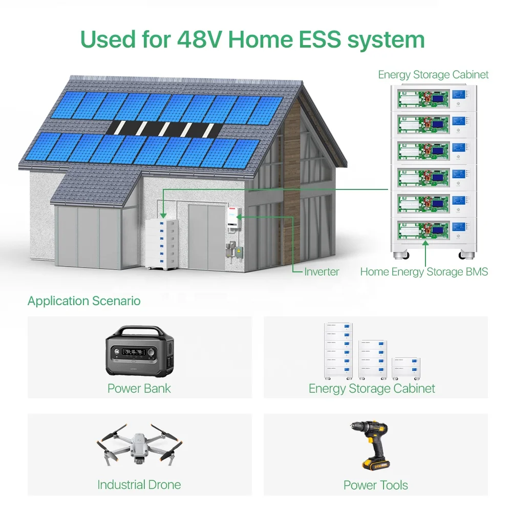 Smart LFP BMS with WiFi BT 15S 16S 48V Solar System Storage 51.2V 100A 200A Lithium Lifepo4 Battery BMS For DIY
