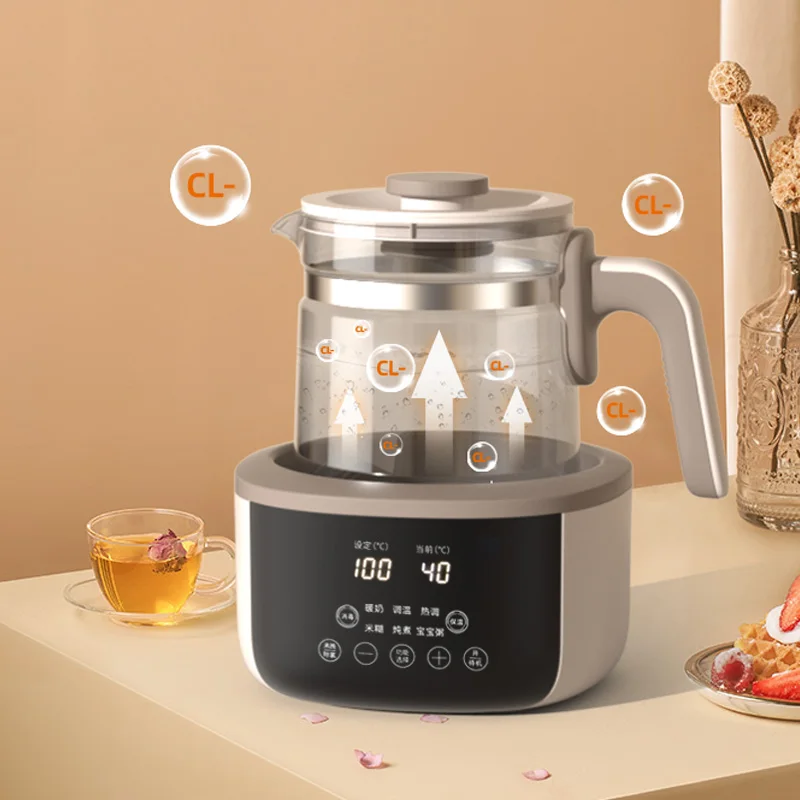 High quality thermostat portable electric water heater glass bottle baby formula warm kettle