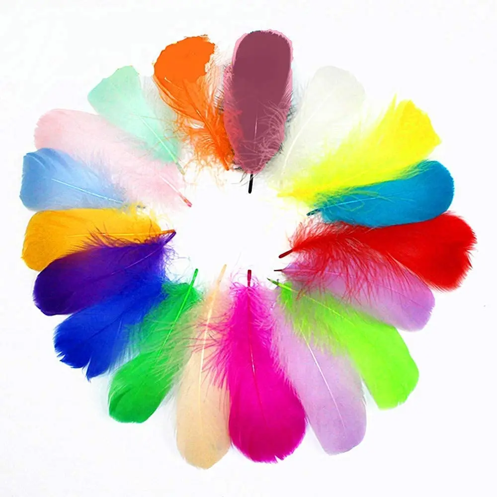 Colourful Feather For Bobo Balloon Transparent Bubble Ball Come Home Christmas In Door Decoration