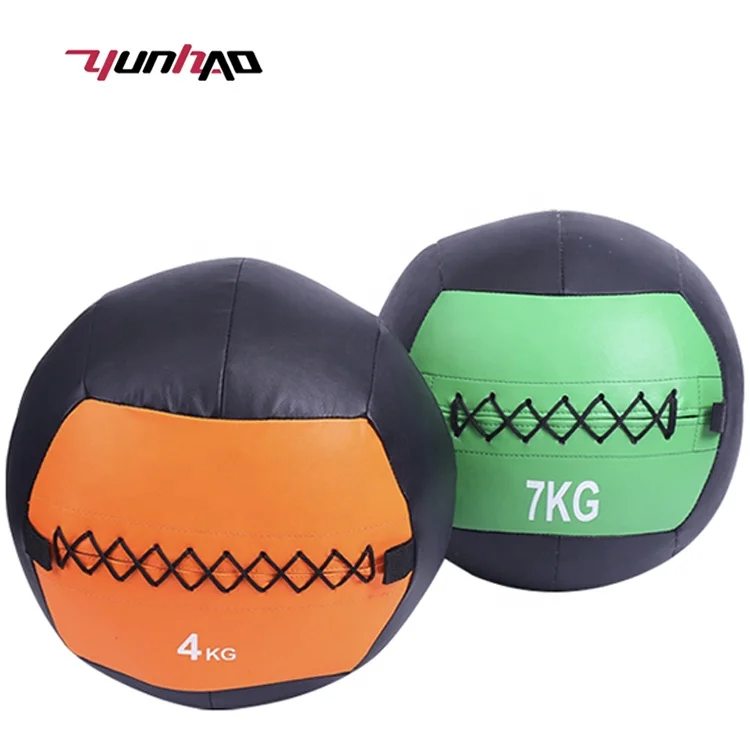 New popular Customized Logo Fitness Equipment Strength Training Colourful PVC Medicine Ball 5 KG