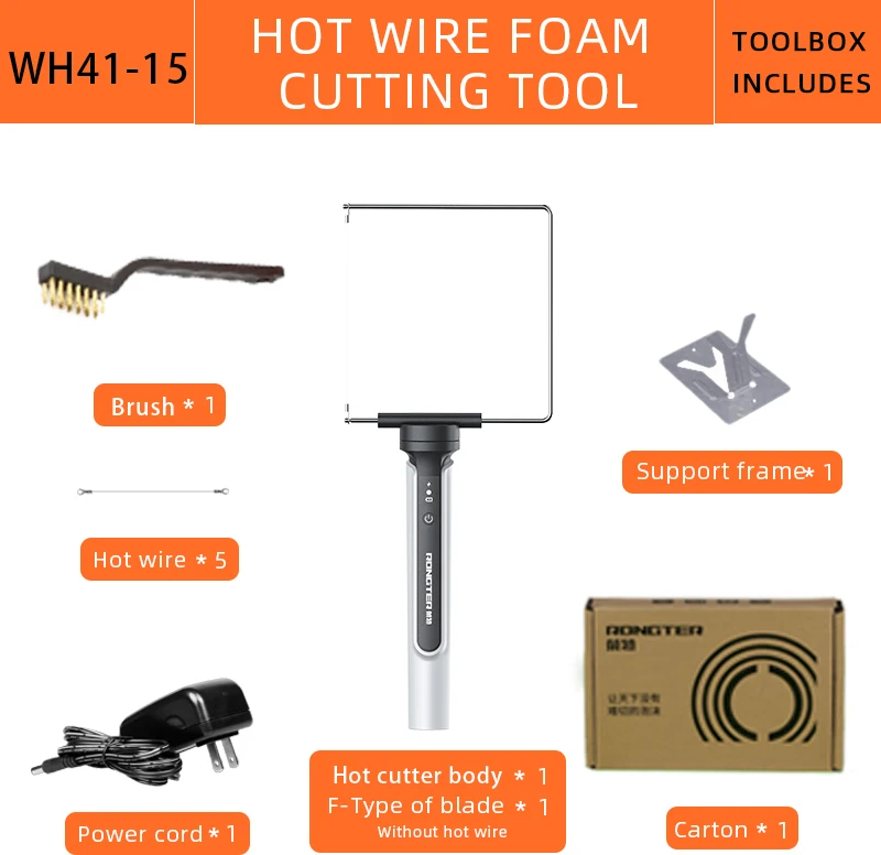Станок для резки пенопласта RONGTER Электрический станок с источником питания типа F