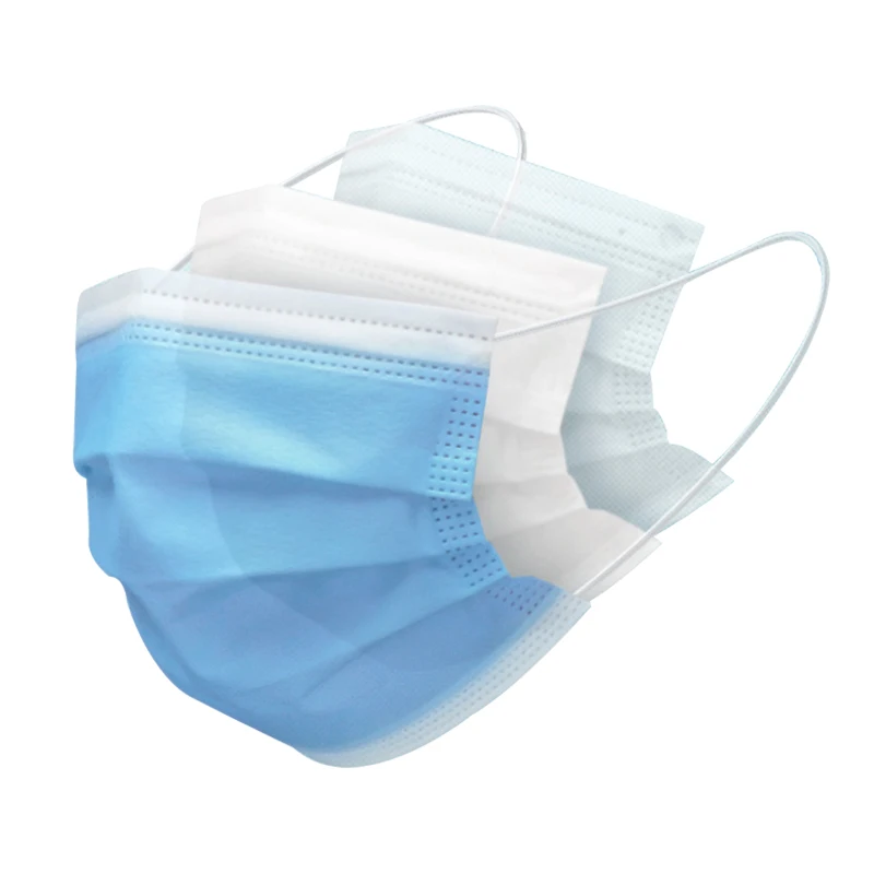 Blue custom face mask Disposable non-woven factory directly fashion sport mask