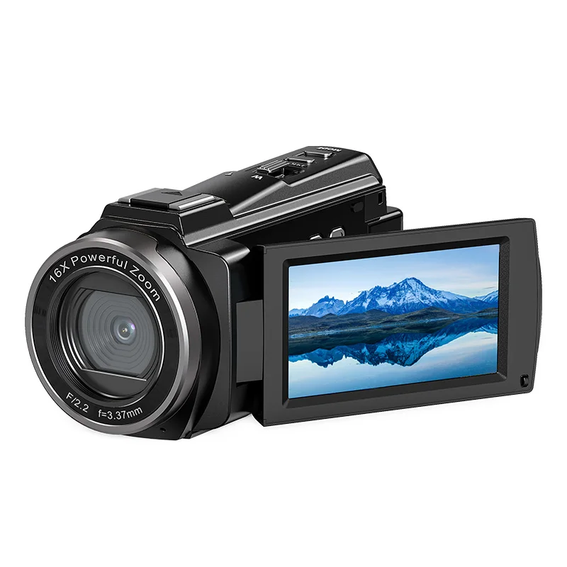 OEM ODM IR Night Shot 3.0 Inch IPS screen Handheld HDV 5k Resolution Video Camera 5K Camcorder