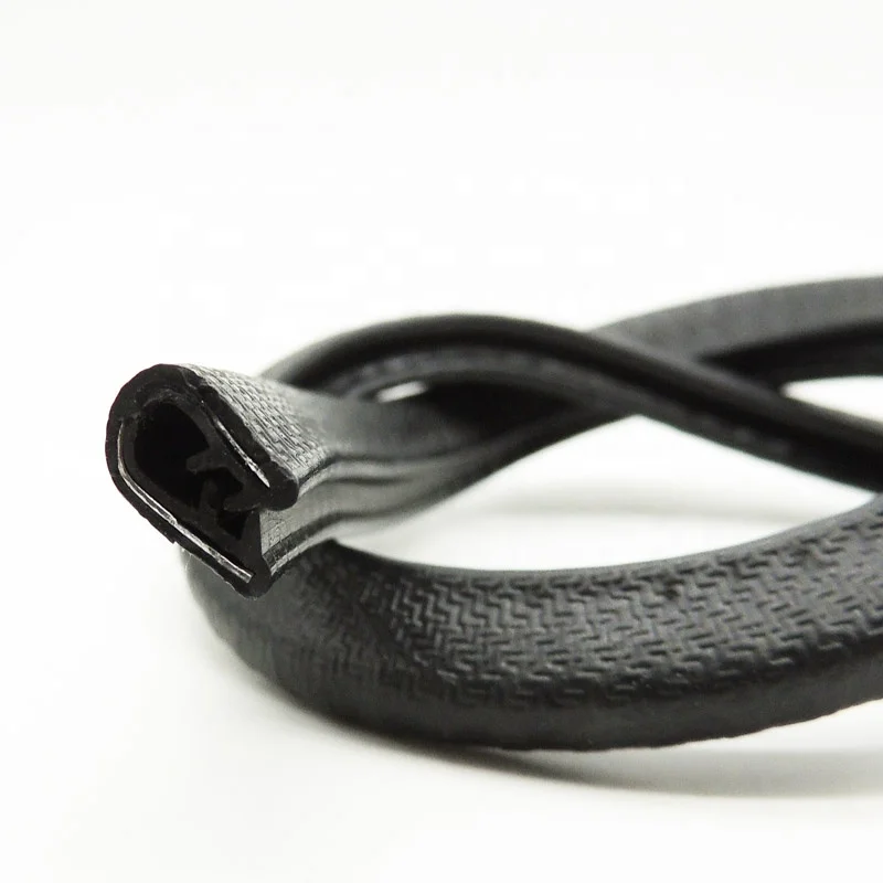 U Shape Edge Trim Rubber Seal Guard Strip for Cars Metal