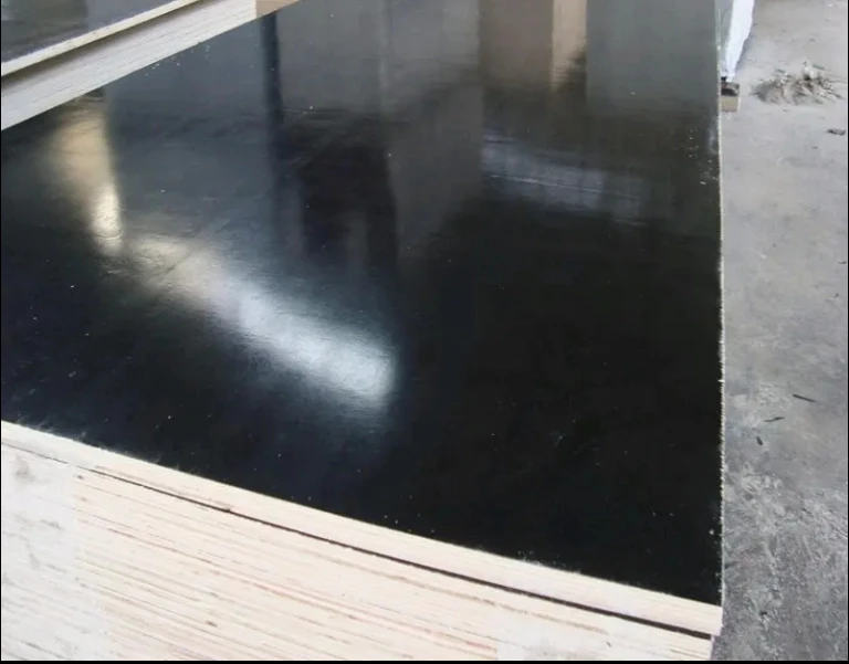 Hot Sale Cheap Price 17mm 18mm Black Brown FJ Film Faced Plywood Poplar Core Construction Plywood Building Boards